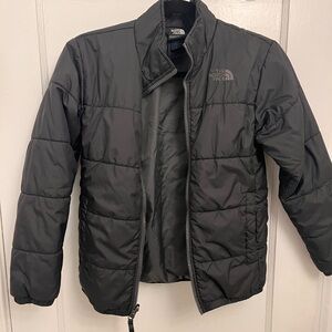 The North Face Boys black Jacket in size 10-12 Medium